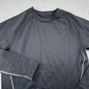 Under Armour Shirt Mens Small Black ColdGear Base 2.0 Fitted Long Sleeve Thermal